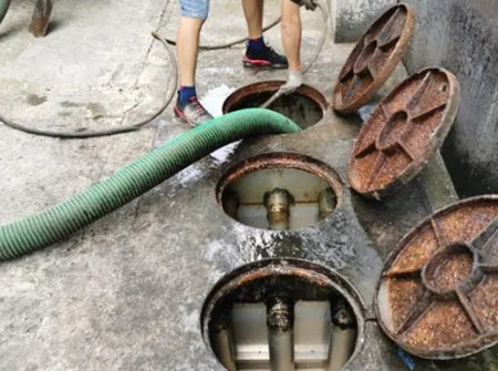 海门隔油池清理抽污水